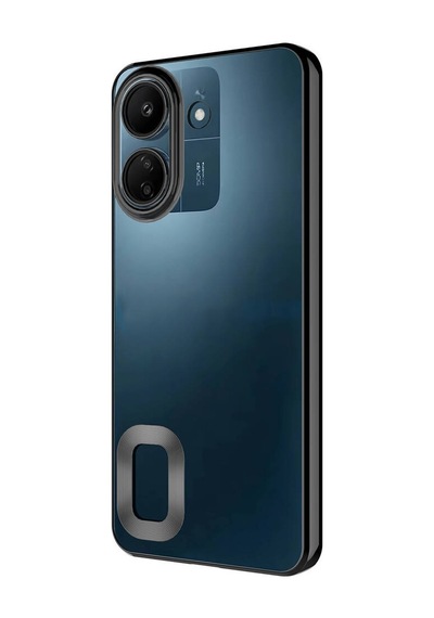 Rba Aksesuar Redmi 13c Kılıf Kamera Korumalı Logo Gösteren Rba Omega Kapak - Rose Gold Altın