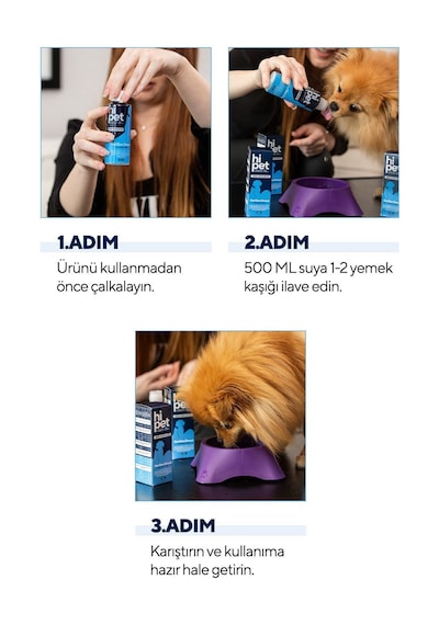HiPet Köpek Ağız Bakım Suyu 100 ML