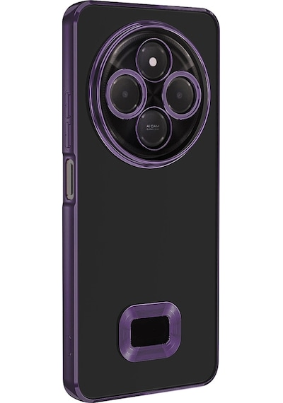 Xiaomi Redmi 14c 4g Kılıf Kamera Korumalı Logo Gösteren Zore Omega Kapak Çok Renkli