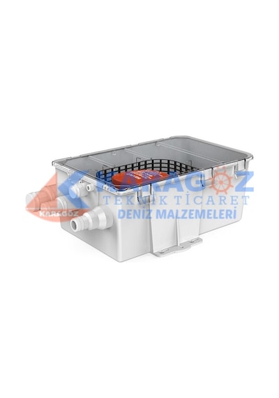 SEAFLO DUŞ TAHLİYE SİSTEMİ 750GPH 12V EN:18 BOY:28 YÜKS:12CM