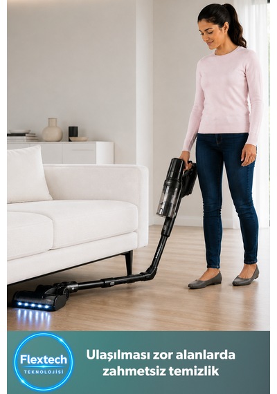 Homend Dustrider 1273H 450 W Katlanabilir Borulu Dikey Süpürge