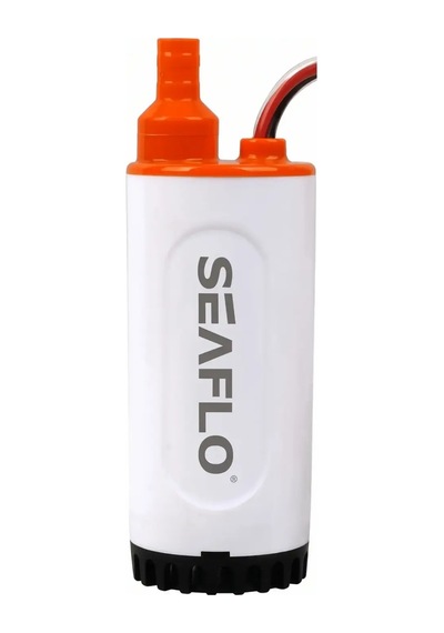 Seaflo Dalgıç Su Karavan Pompası 21 Lt/dk 12v 10a - 2.1 Bar Ø: 42 Hortum Çıkışı Ø: 10-12 Mm - Gıda Sınıfı Güvenli Ve Sessiz Çözüm