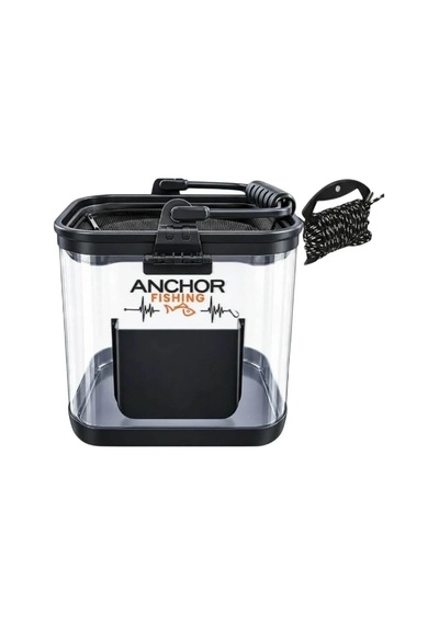 Anchor Şeffaf Katlanır Yaşatma Kovası 24 Cm