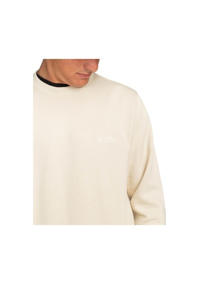 Billabong Ebyft00113 Arch Cr Sweat Krem Erkek Sweatshirt Krem