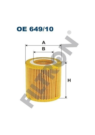 Fıltron Yağ Fıltresi Bmw 320 İ F30/f31/f35/f80 11/12 - 06/15 120kw 163ps/hp - 1997cc - Mot.n20b20b