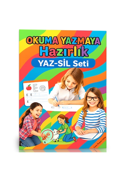 Okuma Yazmaya Hazırlık Yaz-sil Seti Okul Öncesi Ve Birinci Sınıf