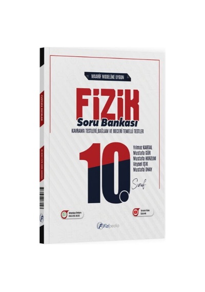 Fizipedia Yayınları 10. Sınıf Fizik Maarif Model Soru Bankası