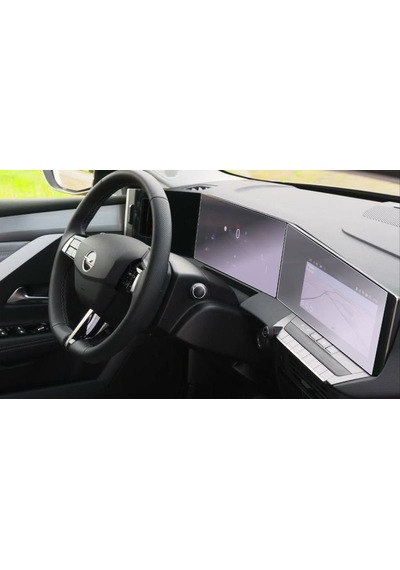 Opel Astra Uyumlu Elegance & Gs Ekran Koruyucu Multimedya Gösterge Ve Dijital Gösterge 2'li Set 9H Nano Ekran Koruyucu