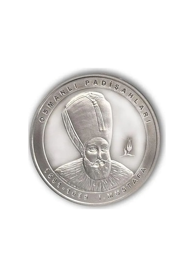 Agakulche 1. Mustafa Osmanlı Gümüş Sikke Coin