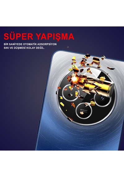 Redmi 14c Uyumlu Kamera Lens Koruyucu Dayanıklı Kamera Koruyucu