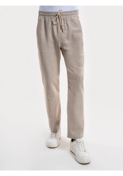 Regular Fit Bej Erkek Pantolon Lf2035171 Bej