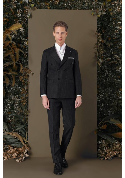 Efor Tk 884 Slim Fit Siyah Klasik Takım Elbise Siyah Efor Tk 884 Slim Fit Siyah Klasik Takım Elbise Siyah