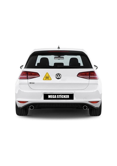 Ölüm Tehlikesi Oto Özel Yeni Sticker 14 15 Cm