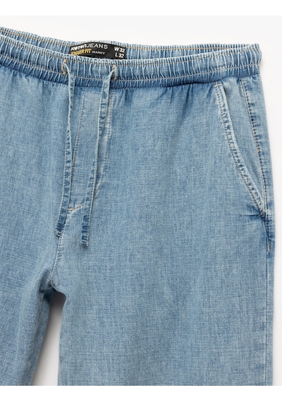 Koton Pamuklu Cep Detaylı Beli Bağcıklı Bol Kalıp Jean Pantolon Açık İndigo 6wam40116nd Açık İndigo Koton Pamuklu Cep Detaylı Beli Bağcıklı Bol Kalıp Jean Pantolon Açık İndigo 6wam40116nd Açık İndigo
