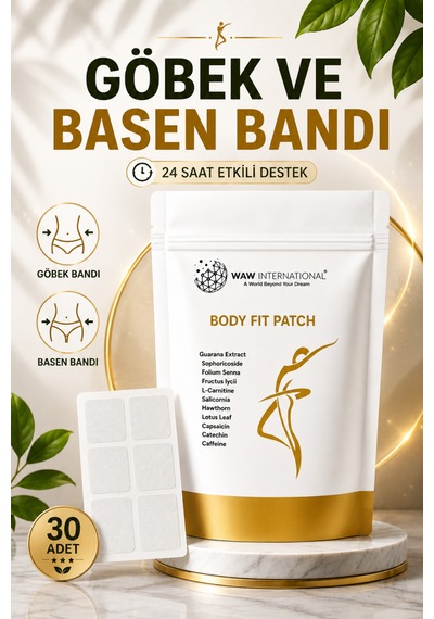 Body Fit Göbek Bandı 30 Lu Sıkılaşmaya Yardımcı Tokluk Hissi Destekleyici