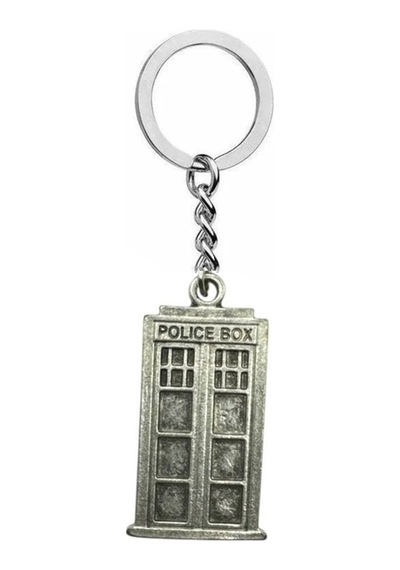 Doctor Who Tardıs Figürlü Unisex Anahtarlık Zamanın Ve Mekânın Anahtarı