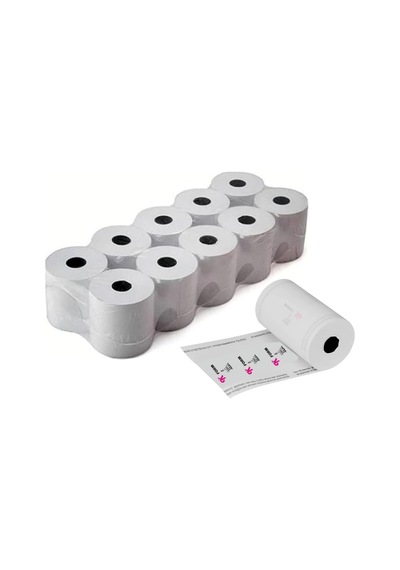 Yazarkasa Pos Termal Rulo 56x16 Mm, 10 Paket 100 Adet, Beyaz
