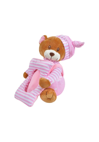Peluş  Çerçeveli  Ayı  25  Cm  Pembe