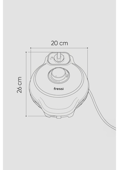 Fressi FR-TM59 1000 W Tost Ve Waffle Makinesi
