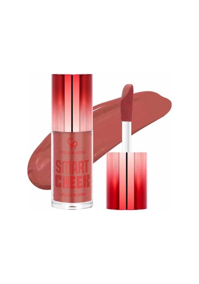 Smart Cheek Liquid Blusher No: 109 Işıltılı Gül Kurusu - Cam Cilt Görünümü Veren Likit Allık Çok Renkli