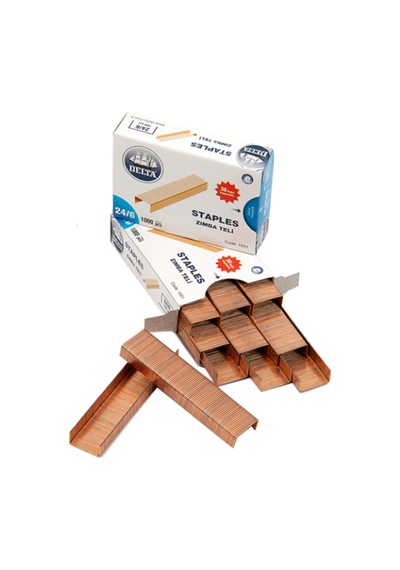 Zımba Teli 1000 Li 24/6 Sarı 1551 10'lu Paket