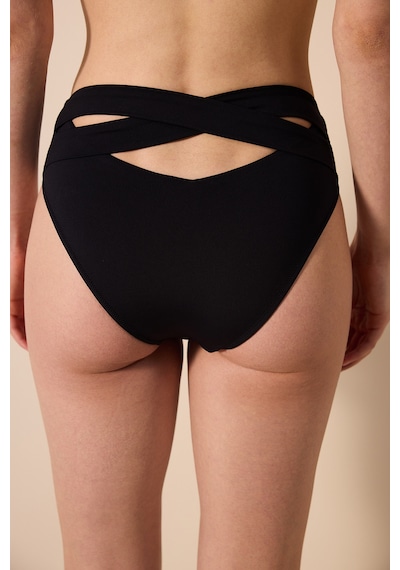 Penti Glory Yüksek Bel V Siyah Bikini Altı Plq04k9724ıy-bk5 Siyah