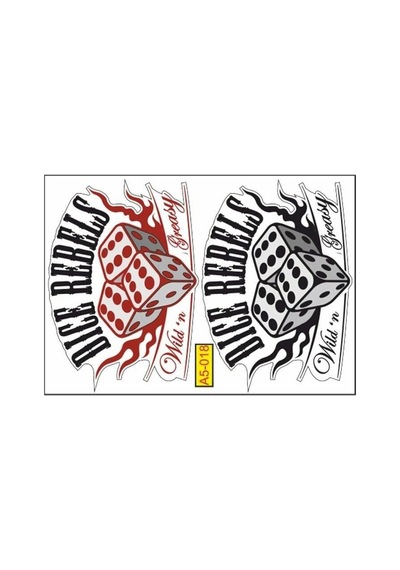 A5 Sticker 027 Tek Paket Çoklu Sticker Standart