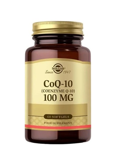 Koenzim Q-10 Takviye Edici Gıda 100 Mg 60 Kapsül