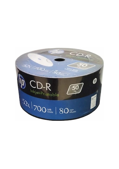 HP Cd-R 50Li Rulo 52X 700Mb 80Mın