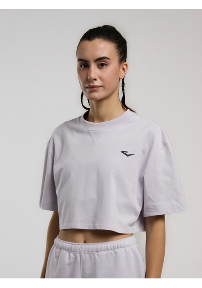 Everlast Ever Classics Wmn Comfort Lila Kadın Crop Tişört Lila