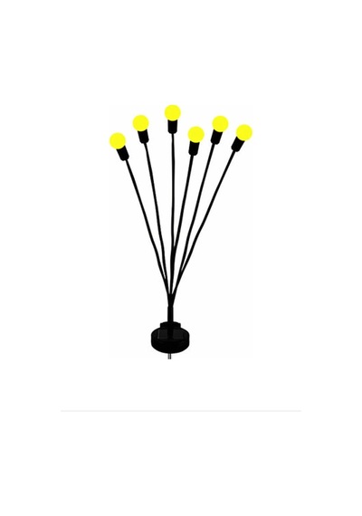 Tedar Bahçe Çiti 6'lı Renkli Güneş Enerjili Led Lamba Royaleks-1085 Najmaddin Standart
