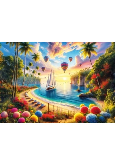 Masmavi Hayaller 260 Parça Puzzle
