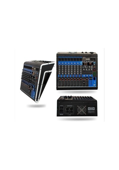 König Ka-8700p 2x350watt Usb-bt-700 Watt 8 Kanal Power Mixer