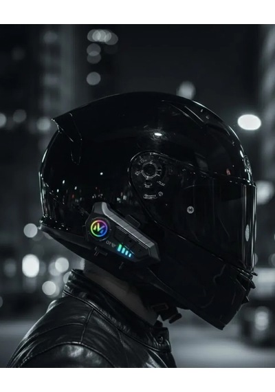 Bluetooth 5. 3 Kask İçi Intercom Kulaklık 1000 M Mesafe 1000 Mah