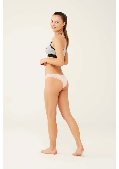 U.S. Polo Assn.Siyah - Beyaz - Ten - Fuşya - Lacivert  5 Li Brazilian Slip 67007 Siyah