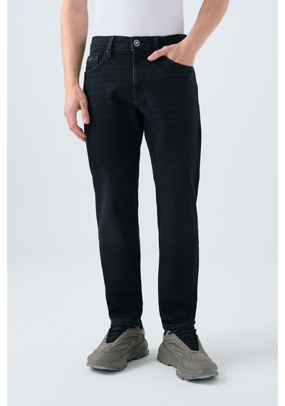 Loft Tony Slim Fit Erkek Pantolon Siyah