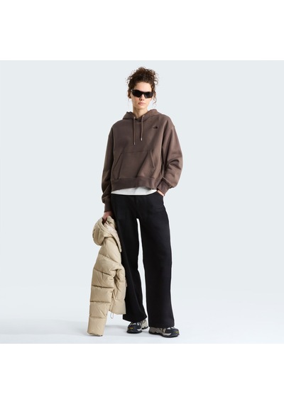 The North Face W Tnf Essentıal Sımple Dome Boxy Os Hood Kadın Sweatshirt Nf0a8hbx1oı1 Kahverengi