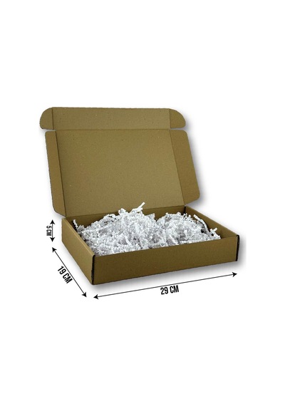 19x29x5cm Kilitli Dayanıklı E-ticaret Karton Kargo Kutusu 1000 Adet