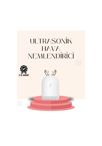 Ilkeshop Usb Şarjlı Mini Usb Nemlendirici Led Işıklı Masaüstü Cihaz
