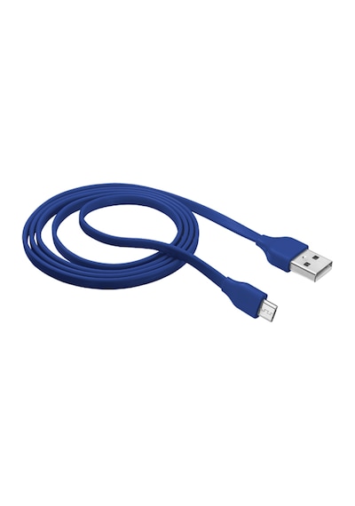 Trust 20136 Urban Flat Micro Usb 1 M Kablo Mavi