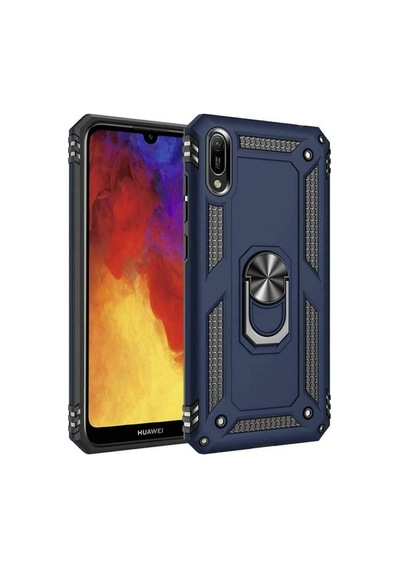 Huawei Y6 2019 Yüzüklü Standli Vega Kilif Ekran Koruyucu 510330808
