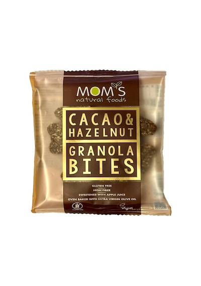 Mom's Natural Granola Bites 40 G Kakao&fındık - Sağlıklı Atıştırmalık 3'li Ekonomik Paket - 3 A Tarı