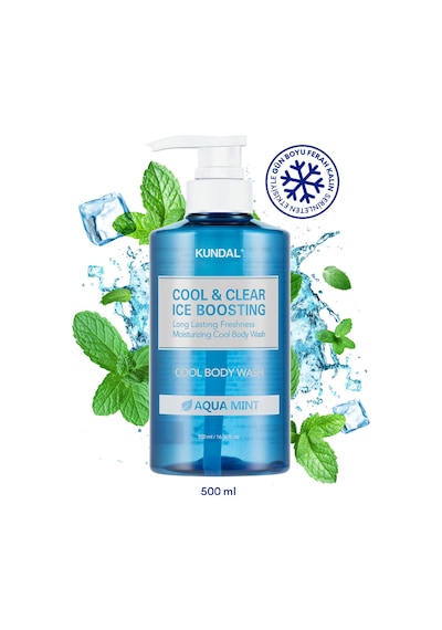 Kundal Arındırıcı Ferahlatıcı Vücut Şampuanı Cool Refreshing Body Wash Aqua Mint 500 ML
