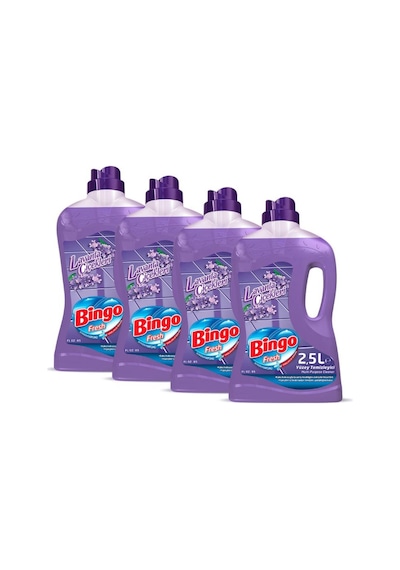 Bingo Fresh Yüzey Temizleyici Lavanta Çiçekleri 4 x 2500 ML