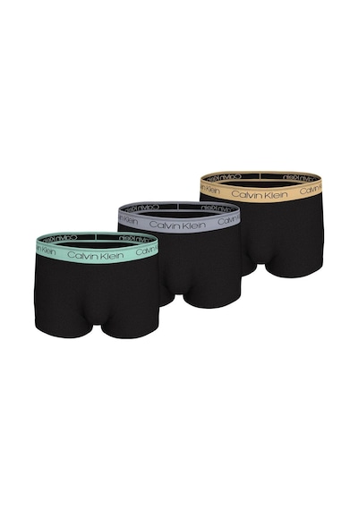 Calvin Klein Low Rıse Trunk 3pk-8806 B- Beau Bl