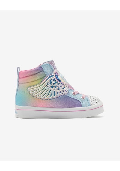 Skechers Twi-lites 2.0 - Flying Love Büyük Kız Çocuk Mavi Işıklı Spor Ayakkabı 314393l Lbmt Mavi