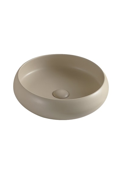 Ey-4760mk Mat Cappucino Tezgah Üstü Lavabo Krem