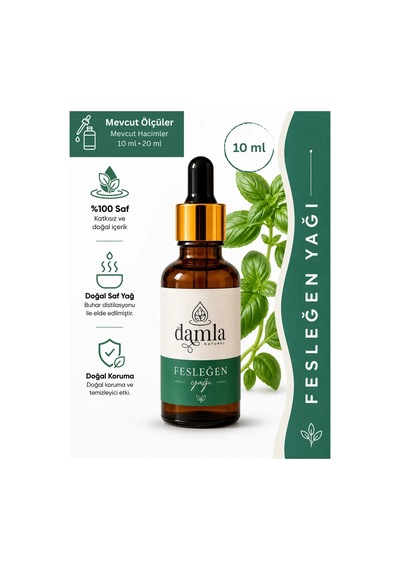 Biodamla Natural Fesleğen Yağı 10 Ml