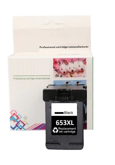 Hp 653xl-3ym75a Uyumlu, Siyah Kartuşu-mecidiyeköy Krtuş
