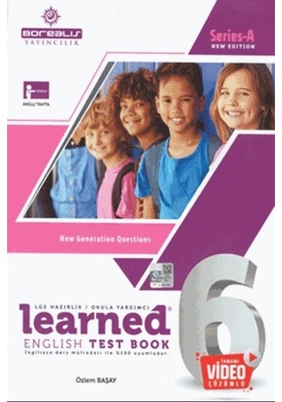 Borealis Yayıncılık Learned English Test Book 6 Series-A